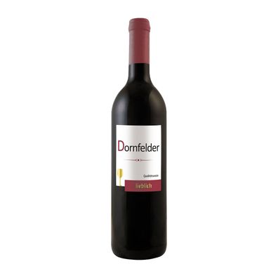 Rietburg Dornfelder Rotwein Halbtrocken Lieblich Qualitätswein 750ml