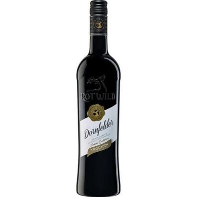 Rotwild Dornfelder QbA. trocken Kirsch und Brombeerfrucht 750ml