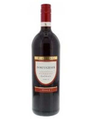 Rietburg Portugieser halbtrockener Rotwein Fruchtaromen 1000ml