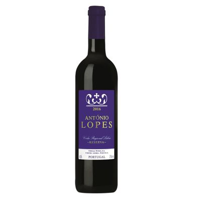 Antonio Lopes Reserva Rotwein mit intensivem Fruchtbukett 750ml