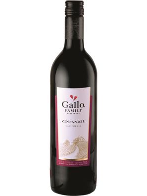 Gallo Family Vineyards Zinfandel Rotwein üppige Aromen aus Früchten 750ml