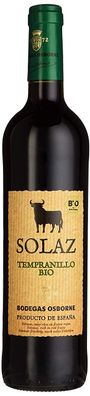 Bio Osborn Solaz Tempranillo spanischer trockener Rotwein 750 ml