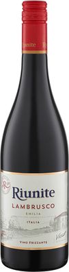 Riunite Lambrusco Emilia Rosso IGT lieblich mit fruchtigem Duft 750ml