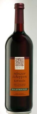 Winzer Schoppen Deutscher Rotwein halbtrocken fruchtig harmonisch 1000ml