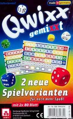 QWIXX – Gemixxt – Zusatzblöcke (2er)