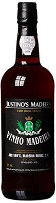 Justinos Fine Rich Produced Island of Madeira elegant und reif 750ml