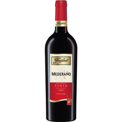 Freixenet Mederano Tinto lieblich Cuvée rot aus Spanien 750ml 6er Pack