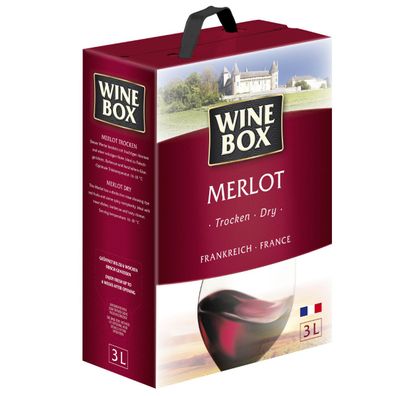 Winebox Merlot Pays D'oc trocken