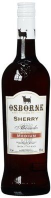 Osborne Medium Sherry, 15 % vol, 3er Pack