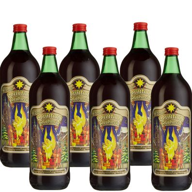 St. Lorenz Christkindl Glühwein gesüßt trinkfertig 1000ml 6er Pack