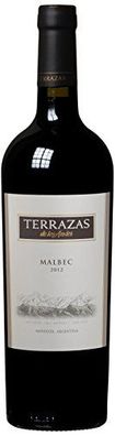 Terrazas de los Andes Malbec Rotwein trocken aus Argentinien 750ml