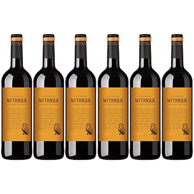 La Cuvee Mythique Rouge Vin de Pays d Oc trocken 750ml 6er Pack