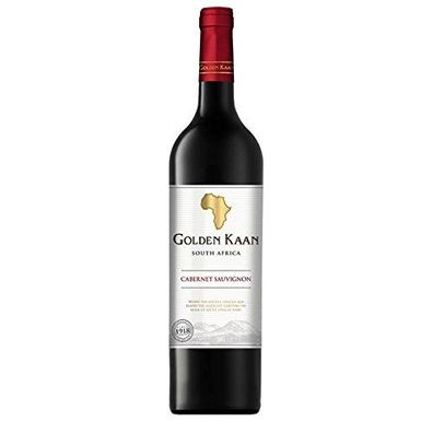 Golden Kaan Cabernet Sauvignon Rotwein aus Südafrika trocken 750ml 12er Pack