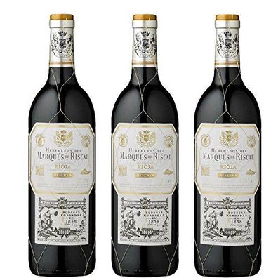 Marques de Riscal Reserva Rioja DOC mit feinen Beerennoten 750ml 3er Pack