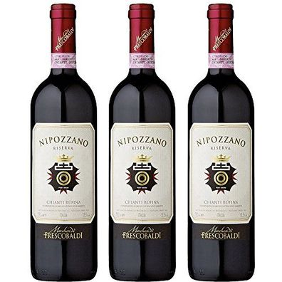 Frescobaldi Nipozzano Riserva Rosso trockener Rotwein fruchtig 750ml 3er Pack