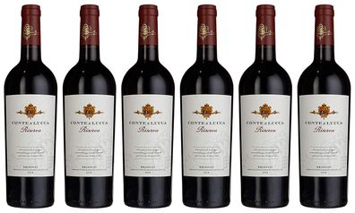 Conte di Lucca Brindisi Reserva Apulien rot 4500ml, 6er Pack