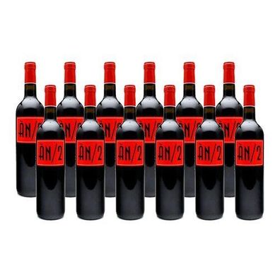 Miguel Torres Anima Negra AN/2 Rotwein fruchtig 750ml 12er Pack