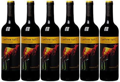 Yellow Tail Shiraz South Eastern Australia trocken 750ml 6er Pack