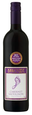 Barefoot Cabernet Sauvignon Rotwein halbtrocken 750ml 6er Pack
