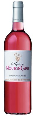 Mouton Cadet Le Rose Bordeaux AOC fruchtig frische Aromen von Himbeeren 750ml