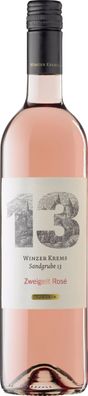 Blauer Zweigelt 13 Rose Schöner und klarer Qualitätswein 750ml