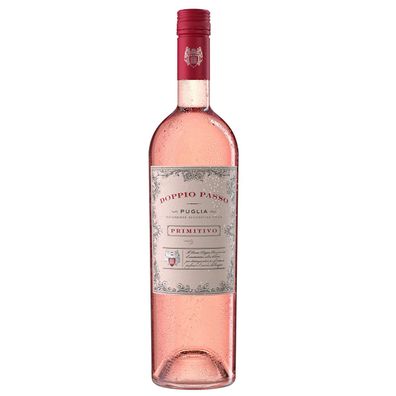 Doppio Passo Primitivo Rosato italienischer trockener Rosewein 750ml