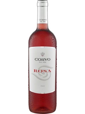 Corvo Rosato Siciliane Qualitätswein harmonisch lebhaft fruchtig 750ml 6er Pack
