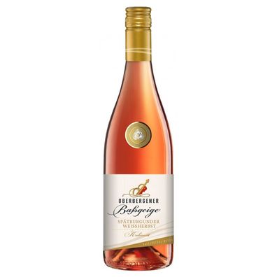 Oberbergerner Baßgeige Spätburgunder Weißherbst Kabinett 750ml