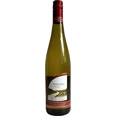 Moselland Riesling Lieblich Weißwein Hochgewächs 750ml