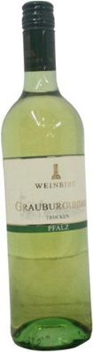 Weinbiet Grauburgunder trocken Weißwein mit dezenter Säure 750ml