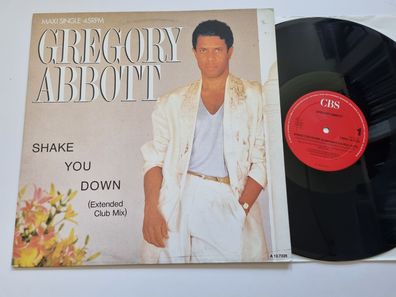 Gregory Abbott - Shake You Down (Extended Club Mix) 12'' Vinyl Maxi Europe