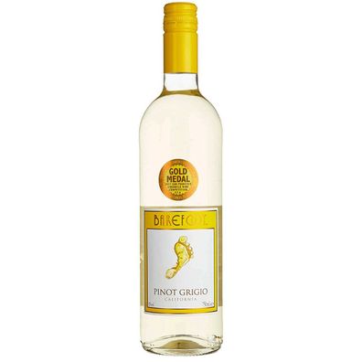 Barefoot Pinot Grigio California trocken und Zitrusfrüchten 750ml