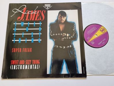 Rick James - Super freak/ Sweet and sexy thing 12'' Vinyl Maxi Europe