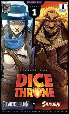 Dice Throne - Revolverheldin vs. Samurai