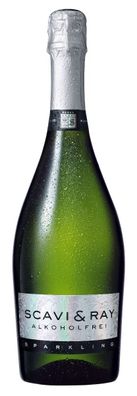 Scavi & Ray Sparkling White Perlwein aus Italien alkoholfrei 750ml