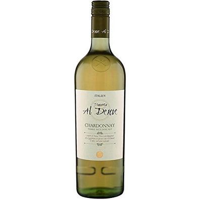 Al Dente Chardonnay Weißwein IGT Stillwein halbtrocken 1000ml 6er Pack