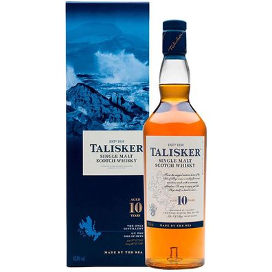 Talisker 10 Jahre Single Malt Scotch Whisky aus Schottland 700ml