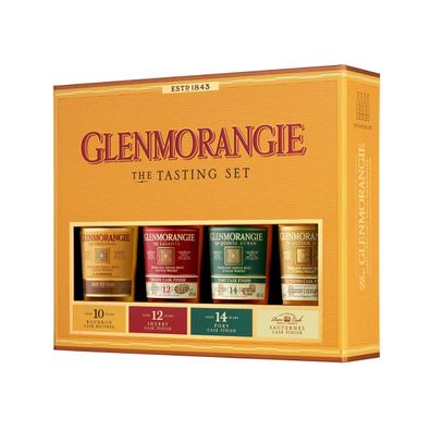 Glenmorangie Whisky Tasting Set mit den 4 Glenmorangie Favoriten 400ml