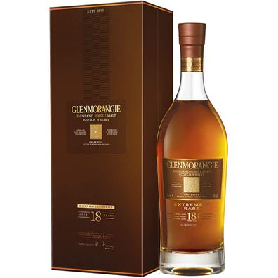Glenmorangie 18 Jahre Highland Single Malt Scotch Whisky 700ml