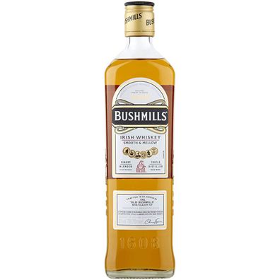 Bushmills Irish Triple Distilled Whisky Smooth und Mellow 700 ml