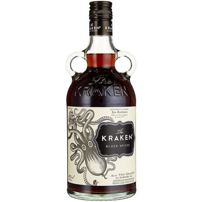 The Kraken Black Spiced Rum besitzt ein sehr weiches Aroma 700 ml