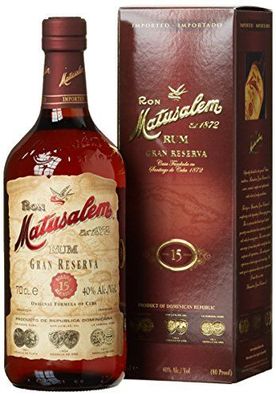 Ron Matusalem Gran Reserva 15 Rum (1 x 0.7 l)