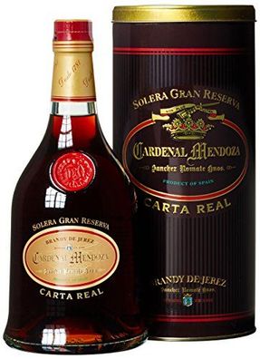 Cardenal Mendoza Carta Real Solera Gran Reserva Brandy de Jerez, 0,7l