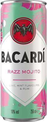 Bacardi Razz Mojito 10% Vol. Dose