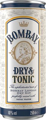 Bombay Dry & Tonic 10% Vol.