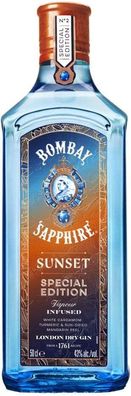 Bombay Sapphire Sunset Gin 43% Vol