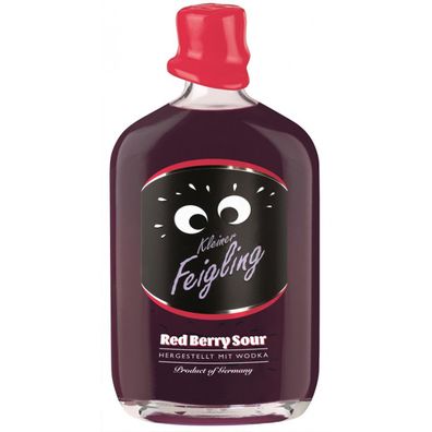 Kleiner Feigling Red Berry Sour Premium Likör Der Party Shot 500ml