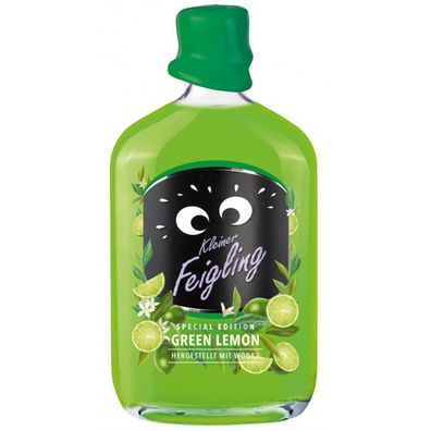 Kleiner Feigling Green Lemon Premium Likör Der Party Shot 500ml