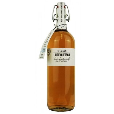 Birkenhof Alte Quetsch Bügelflasche Holzfass gereift 1000ml 3er Pack