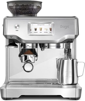Sage Appliances Barista Pro SES880 Espressomaschine & Kaffeemaschine - Edelstahl